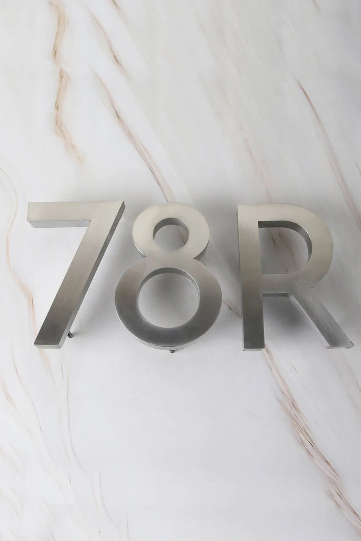 Custom Silver Stainless Steel Digits