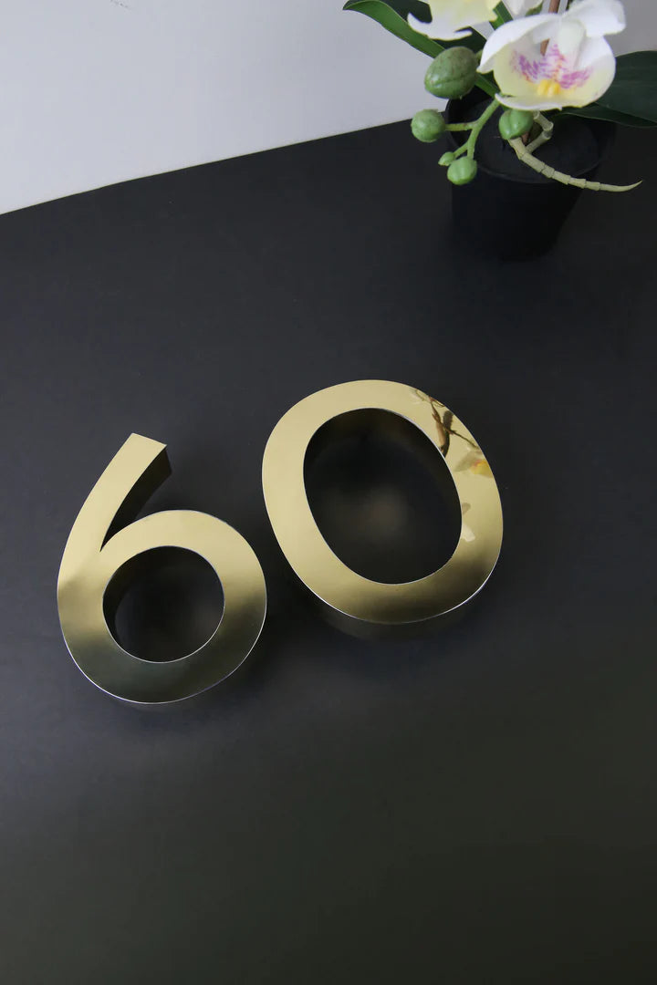 Custom Gold Stainless Steel Digits